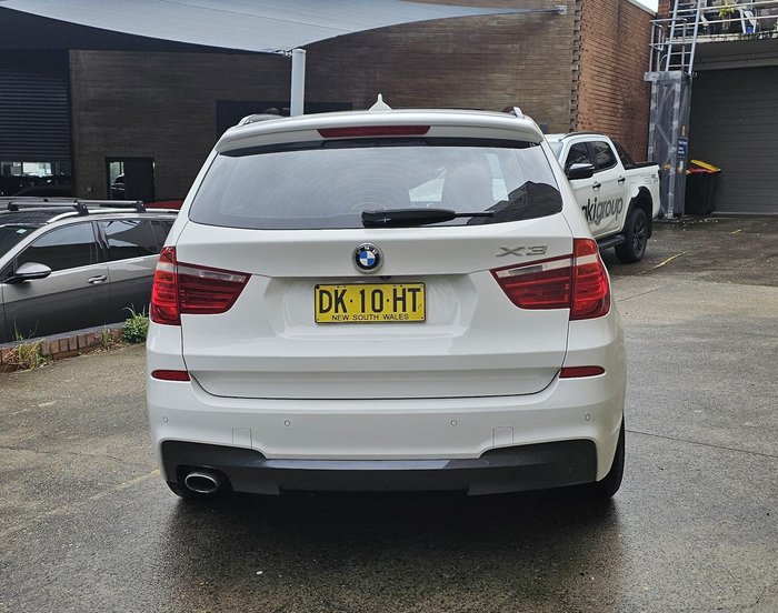2015 BMW X3 xDrive20d F25 LCI 4X4 Constant Alpine White