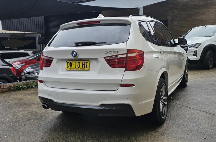2015 BMW X3 xDrive20d F25 LCI 4X4 Constant Alpine White