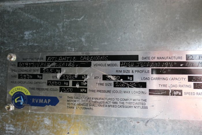 2019 Atlantic Caravans High Terrain