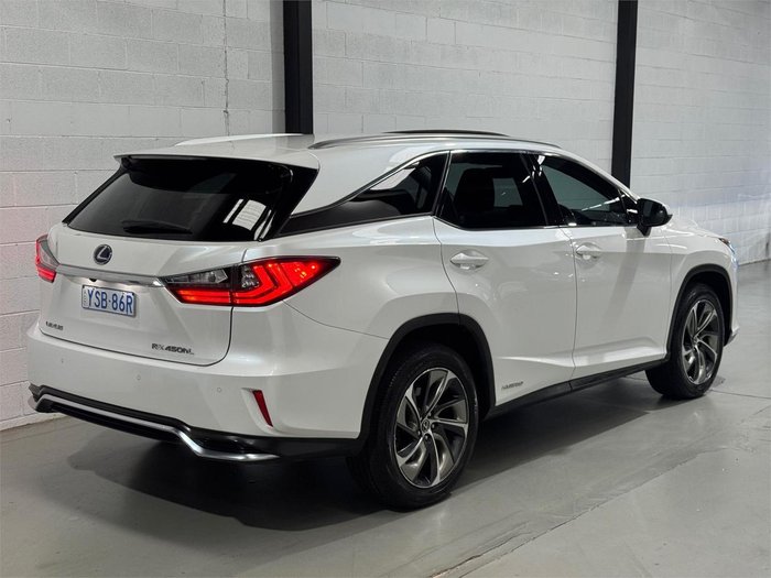 2018 Lexus RX 450hL Sports Luxury GYL26R 4X4 On Demand Sonic Quartz