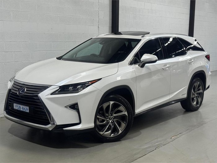 2018 Lexus RX 450hL Sports Luxury GYL26R 4X4 On Demand Sonic Quartz