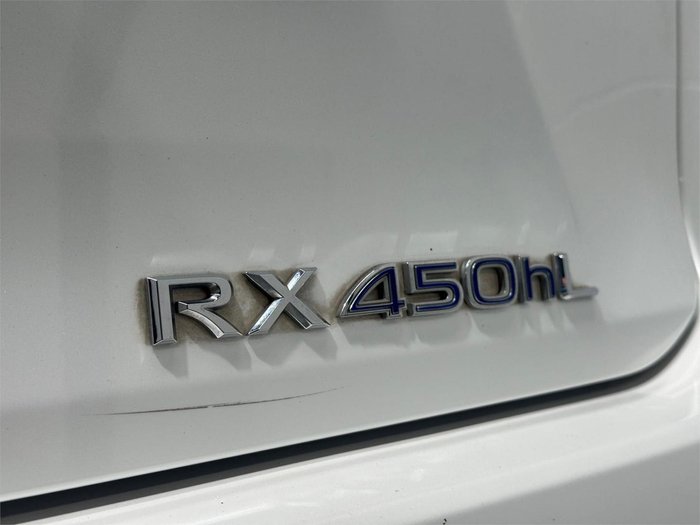 2018 Lexus RX 450hL Sports Luxury GYL26R 4X4 On Demand Sonic Quartz