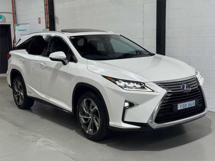 2018 Lexus RX 450hL Sports Luxury GYL26R 4X4 On Demand Sonic Quartz