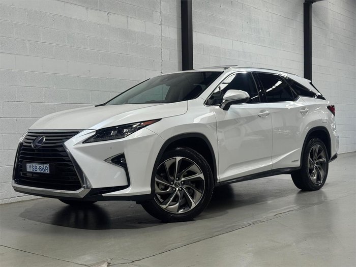2018 Lexus RX 450hL Sports Luxury GYL26R 4X4 On Demand Sonic Quartz