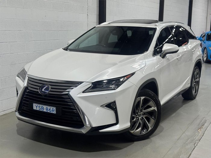 2018 Lexus RX 450hL Sports Luxury GYL26R 4X4 On Demand Sonic Quartz