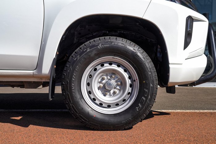 2019 Mitsubishi Triton GLX ADAS MR MY19 4X4 Dual Range White