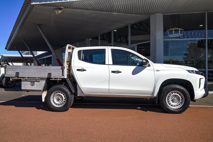 2019 Mitsubishi Triton GLX ADAS MR MY19 4X4 Dual Range White