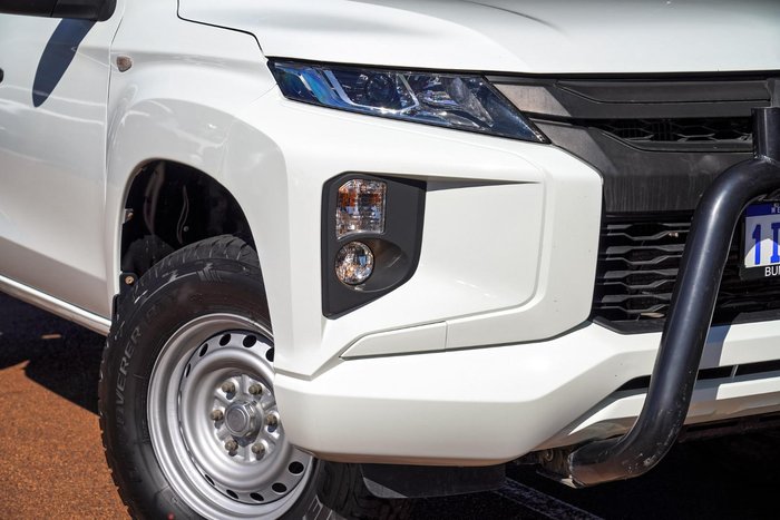 2019 Mitsubishi Triton GLX ADAS MR MY19 4X4 Dual Range White