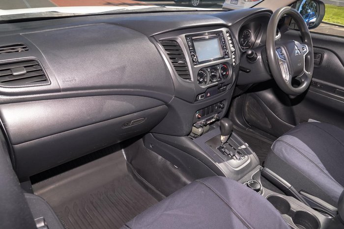 2019 Mitsubishi Triton GLX ADAS MR MY19 4X4 Dual Range White