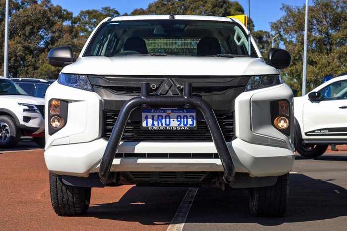 2019 Mitsubishi Triton GLX ADAS MR MY19 4X4 Dual Range White