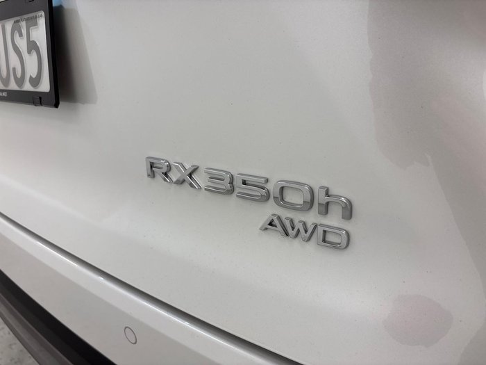 2025 Lexus RX 350h Luxury AALH15R 4X4 On Demand Sonic Quartz