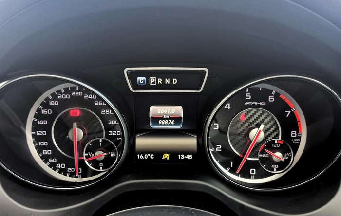 2017 Mercedes-Benz GLA-Class GLA45 AMG X156 Four Wheel Drive Cosmos Black