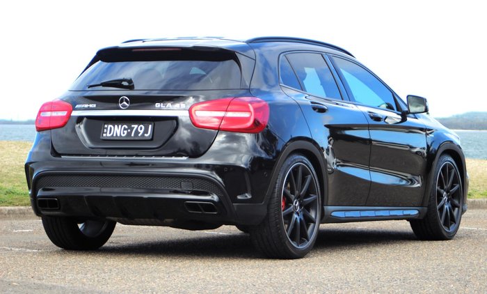 2017 Mercedes-Benz GLA-Class GLA45 AMG X156 Four Wheel Drive Cosmos Black