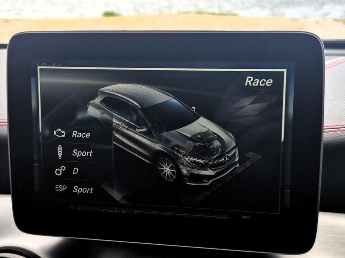 2017 Mercedes-Benz GLA-Class GLA45 AMG X156 Four Wheel Drive Cosmos Black