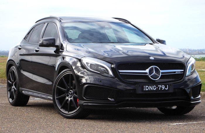 2017 Mercedes-Benz GLA-Class GLA45 AMG X156 Four Wheel Drive Cosmos Black