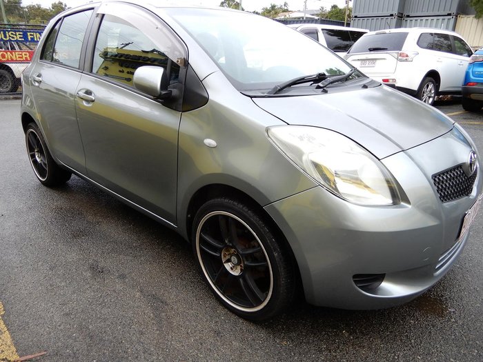 2007 Toyota Yaris YR NCP90R Quick Silver