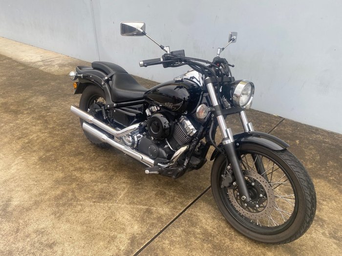 2018 Yamaha XVS650 V-STAR CUSTOM Black