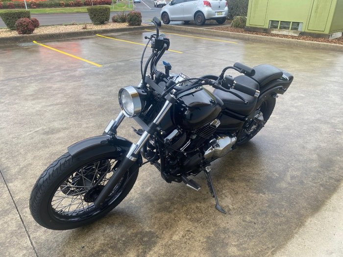 2018 Yamaha XVS650 V-STAR CUSTOM Black