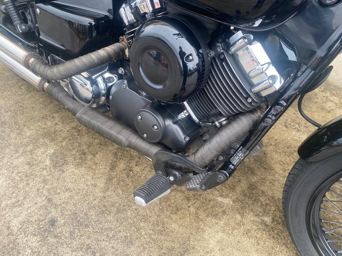 2018 Yamaha XVS650 V-STAR CUSTOM Black