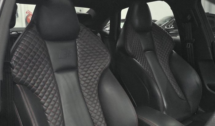 2017 Audi S3 8V MY18 Four Wheel Drive Panther Black