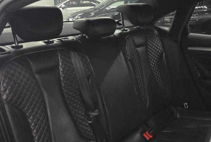 2017 Audi S3 8V MY18 Four Wheel Drive Panther Black