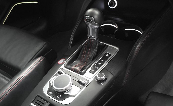 2017 Audi S3 8V MY18 Four Wheel Drive Panther Black