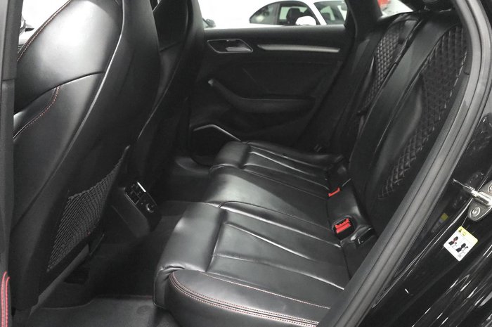 2017 Audi S3 8V MY18 Four Wheel Drive Panther Black