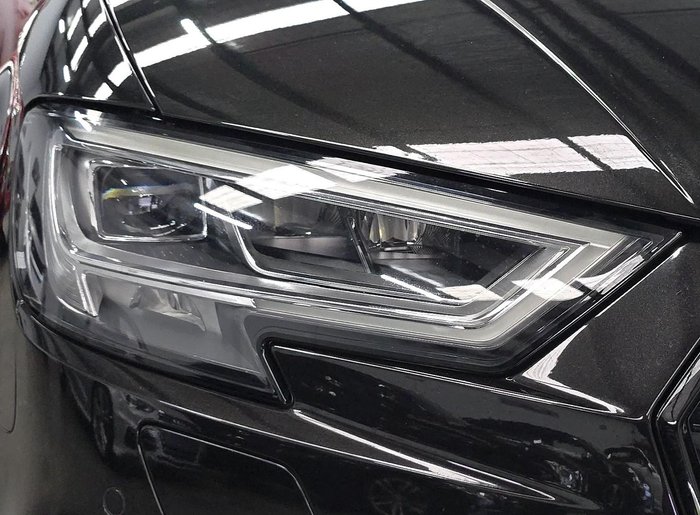 2017 Audi S3 8V MY18 Four Wheel Drive Panther Black