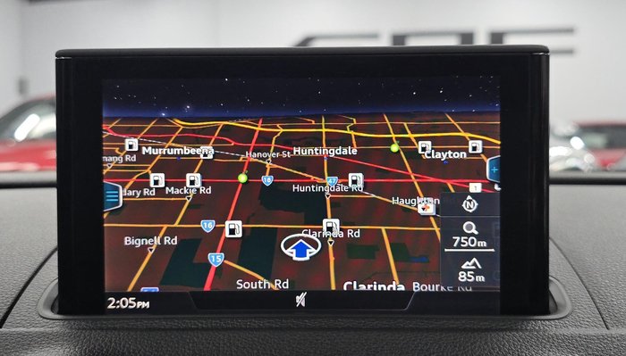 2017 Audi S3 8V MY18 Four Wheel Drive Panther Black