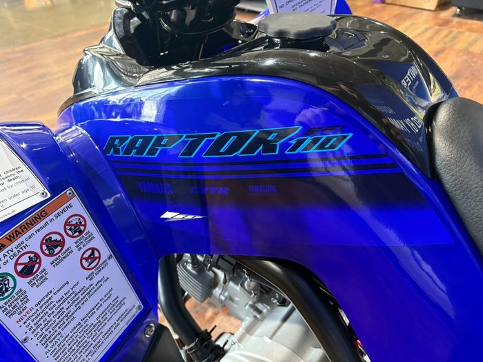 2025 Yamaha RAPTOR 110 Blue
