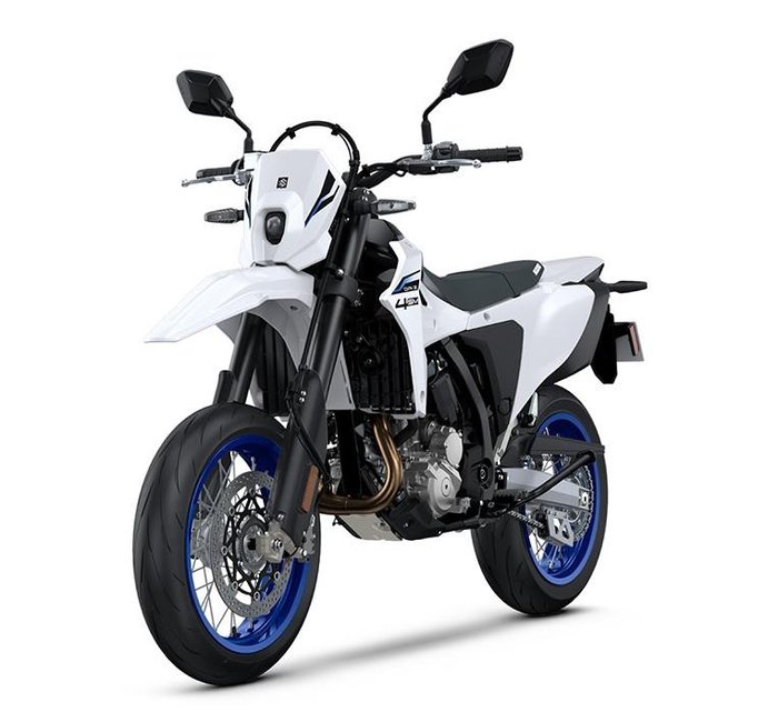 2025 Suzuki DR-Z4SM DR-Z White