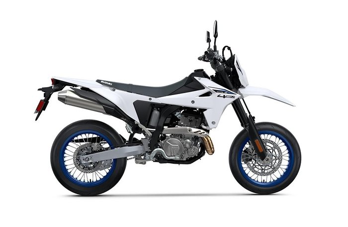 2025 Suzuki DR-Z4SM DR-Z White