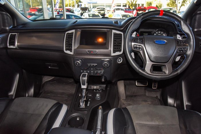 2020 Ford Ranger Raptor PX MkIII MY20.25 4X4 Dual Range Shadow Black