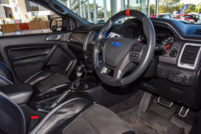 2020 Ford Ranger Raptor PX MkIII MY20.25 4X4 Dual Range Shadow Black