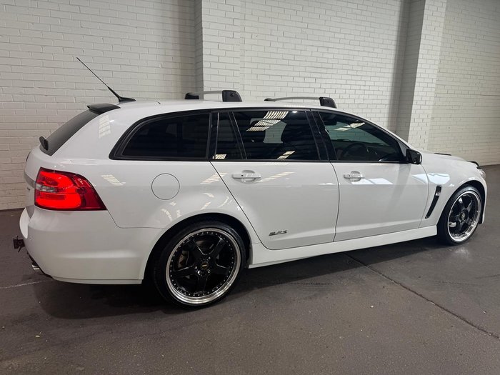 2016 Holden Commodore SV6 Black VF Series II MY16 Heron White
