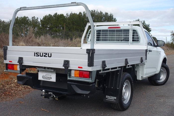 2020 Isuzu D-MAX SX MY21 4X4 Dual Range Mineral White
