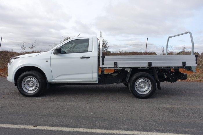 2020 Isuzu D-MAX SX MY21 4X4 Dual Range Mineral White
