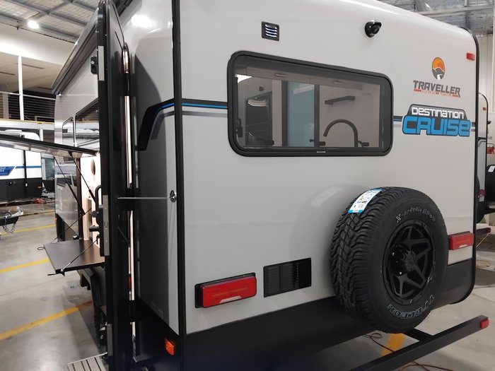 2025 Traveller Destination Cruise 13Ft Couples Single Beds Full Composite