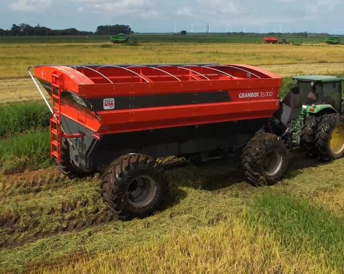 0 AGRIMEC Granbox 35,000 Chaser Bin RED
