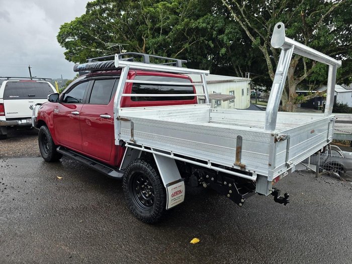2018 Toyota Hilux SR5 GUN126R 4X4 Dual Range MAROON