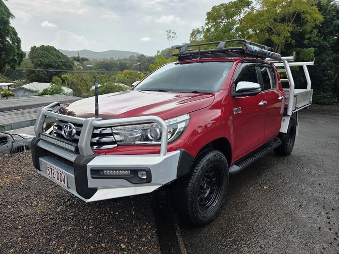 2018 Toyota Hilux SR5 GUN126R 4X4 Dual Range MAROON
