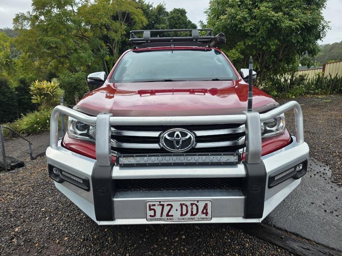 2018 Toyota Hilux SR5 GUN126R 4X4 Dual Range MAROON