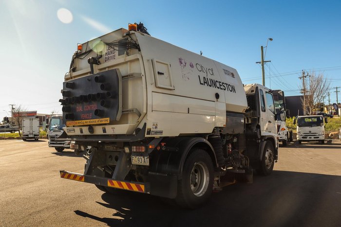 2016 Hino 500 Fg 1628 Sweeper White