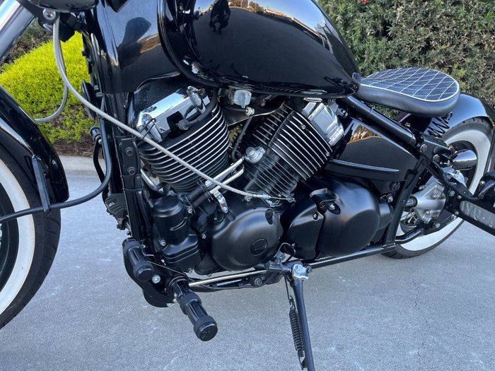 2018 Yamaha XVS650 V-STAR CUSTOM Black