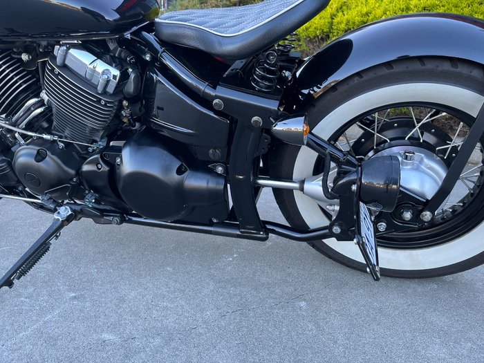 2018 Yamaha XVS650 V-STAR CUSTOM Black