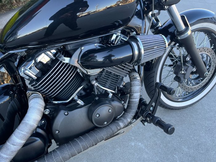2018 Yamaha XVS650 V-STAR CUSTOM Black