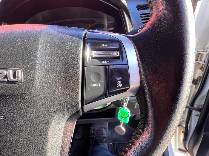 2019 Isuzu D-MAX SX High Ride MY19 4x2 Splash White
