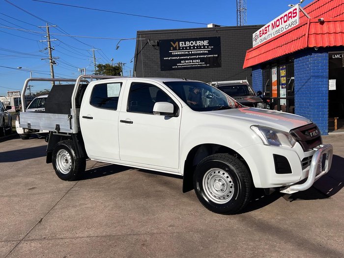 2019 Isuzu D-MAX SX High Ride MY19 4x2 Splash White