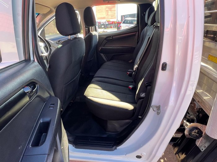2019 Isuzu D-MAX SX High Ride MY19 4x2 Splash White