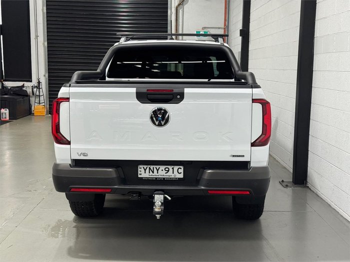 2025 Volkswagen Amarok TDI600 PanAmericana NF MY25 4X4 Constant Clear White